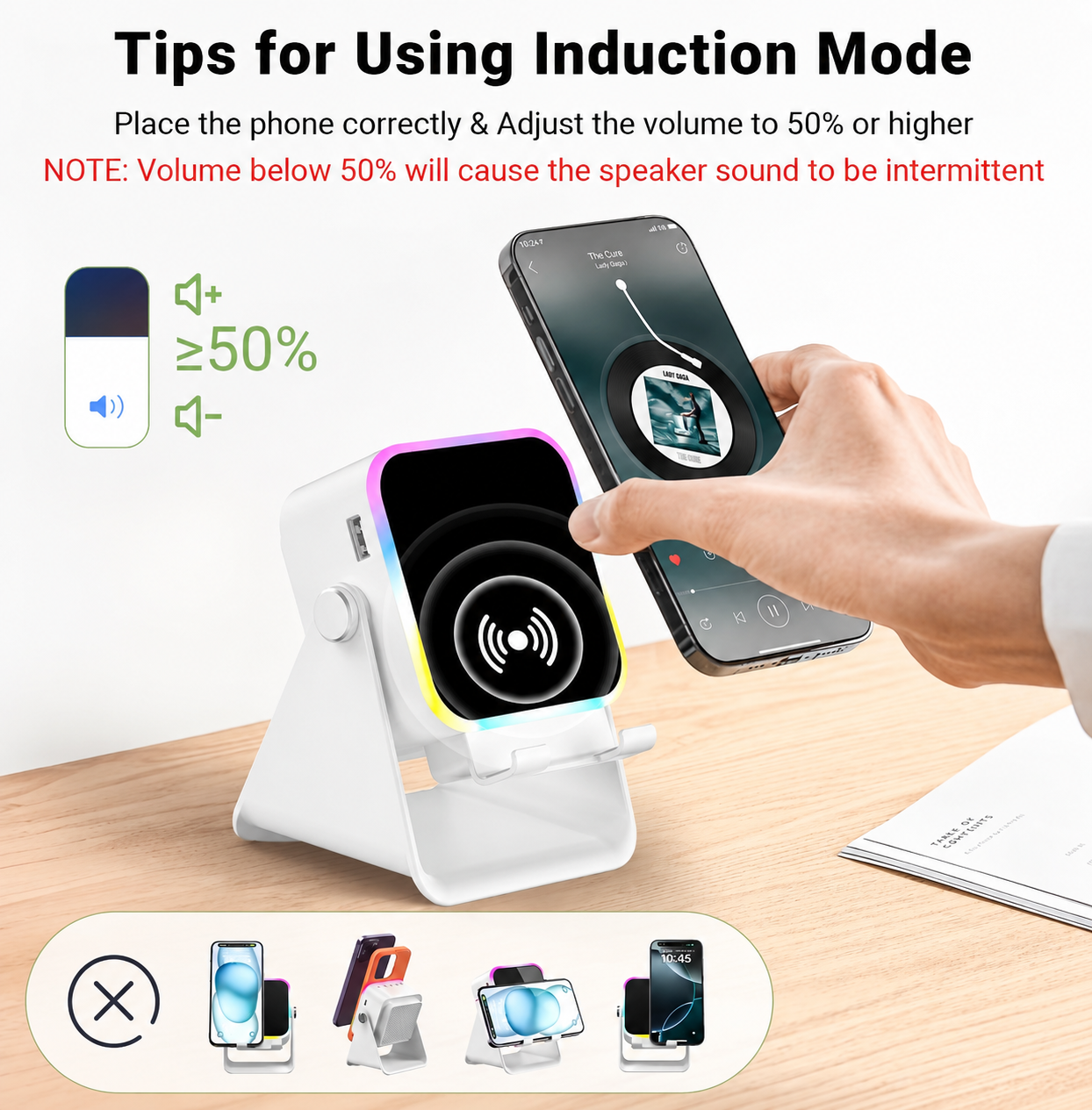 5-in-1 Induction Speaker